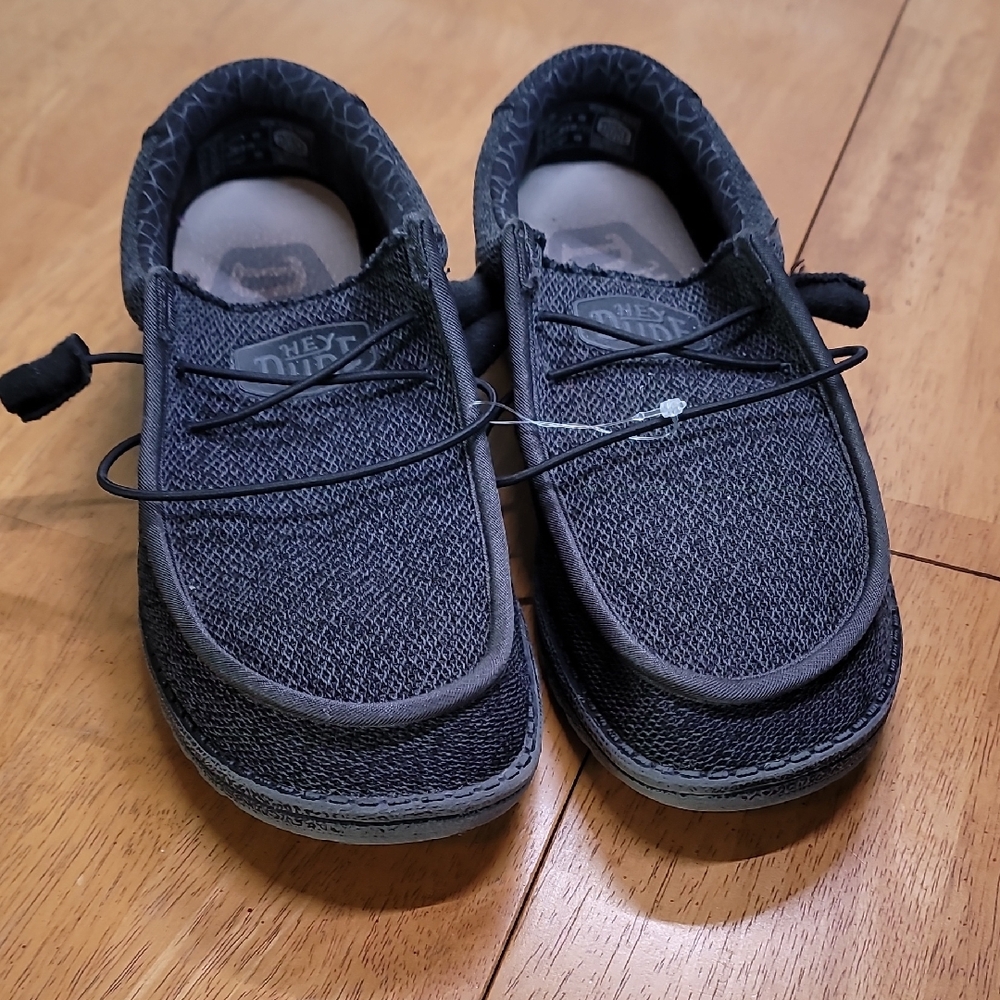 Hey Dude Charcoal Slip-On Loafers